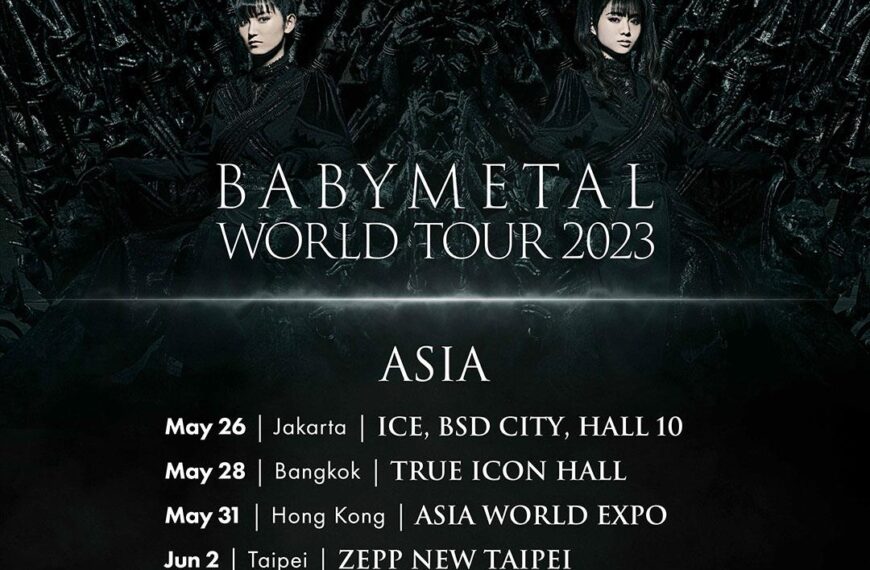 BABYMETAL เตรียมระเบิดความมันส์เปิดเวิล์ดทัวร์ปี 2566